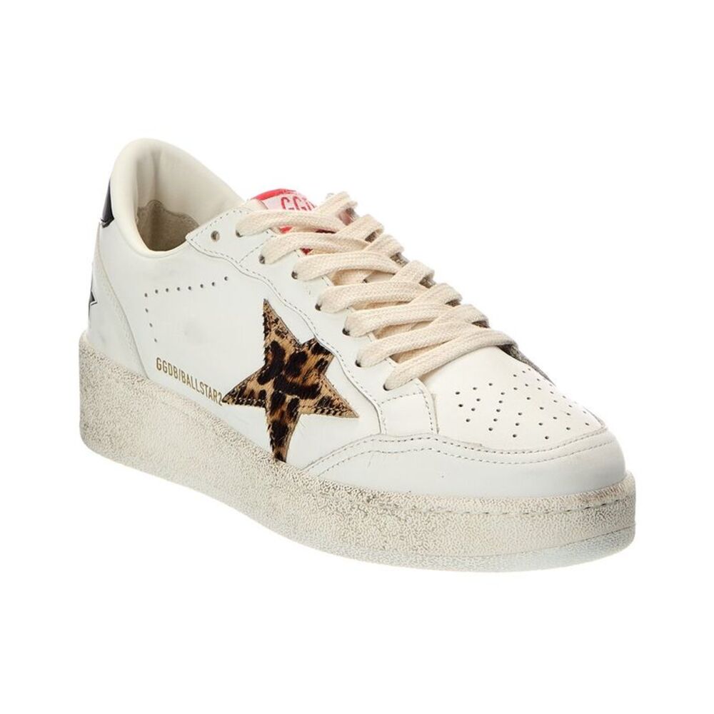 Golden Goose Ballstar2 Leather Sneaker, White